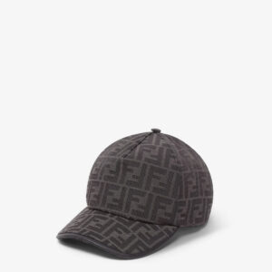 casq1595_0.jpg Casquette de baseball en tissu jacquard FF noir