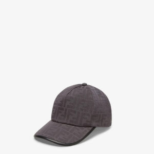 casq1597_0-1.jpg Casquette de baseball en tissu jacquard FF gris