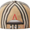 casq1607_1.jpg Casquette de baseball coton carreaux monogramme beige